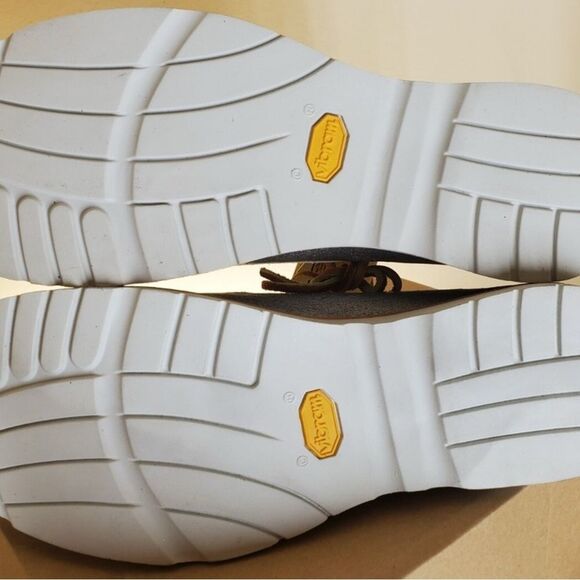 Vintage VAEL Deckard Mid Canvas Shoe Mens Size 9 Silver Vibram Boat Yacht main image 12